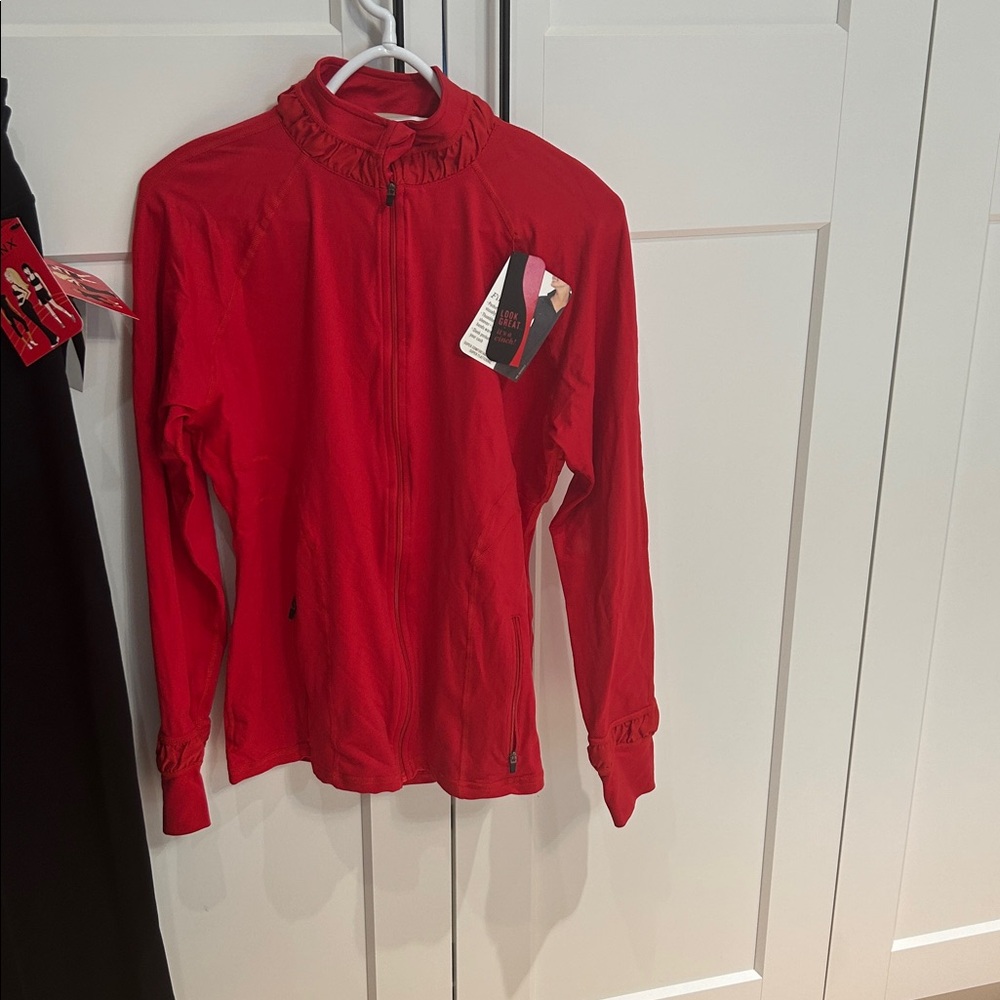 SPANX Vibrant Red Jacket